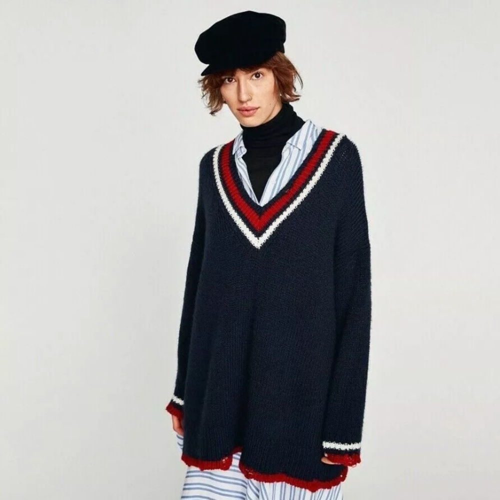 ZARA v-neck sweater